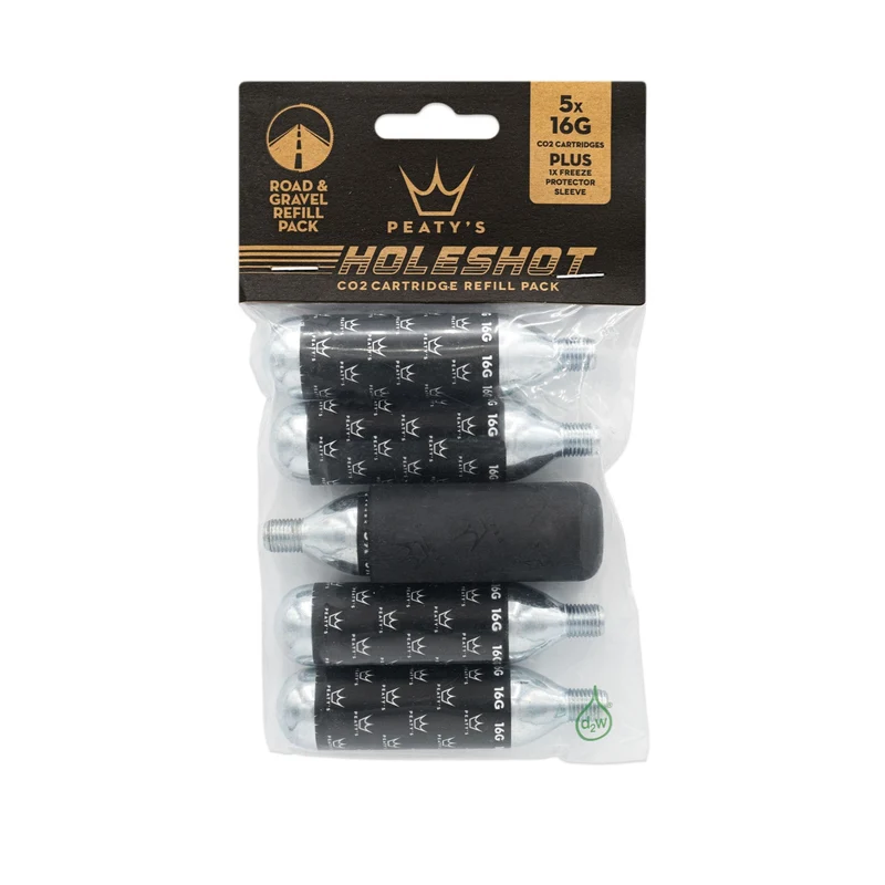 Holeshot CO2 Cartridge Refill 5 Pack 16g