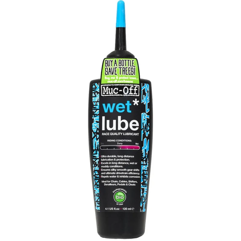Wet Weather Lube for Bike Chains and Components 120ml