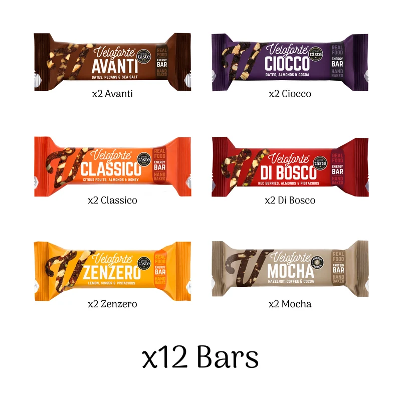 Assorted Natural Energy Bar Box