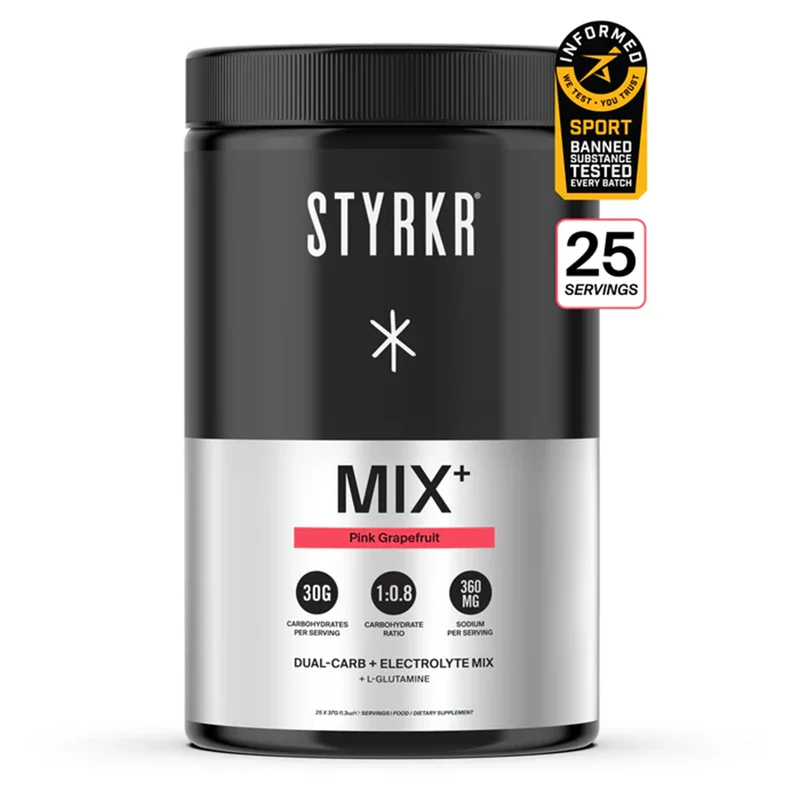 Styrkr MIX+ Dual-Carb & Electrolyte Mix Tub