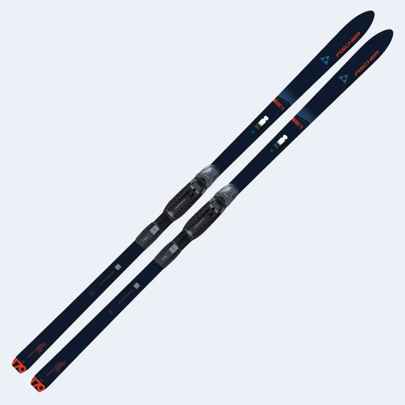 2027 Fischer Traverse 78 Crown Cross Country Skis w/ BCX Auto Bindings